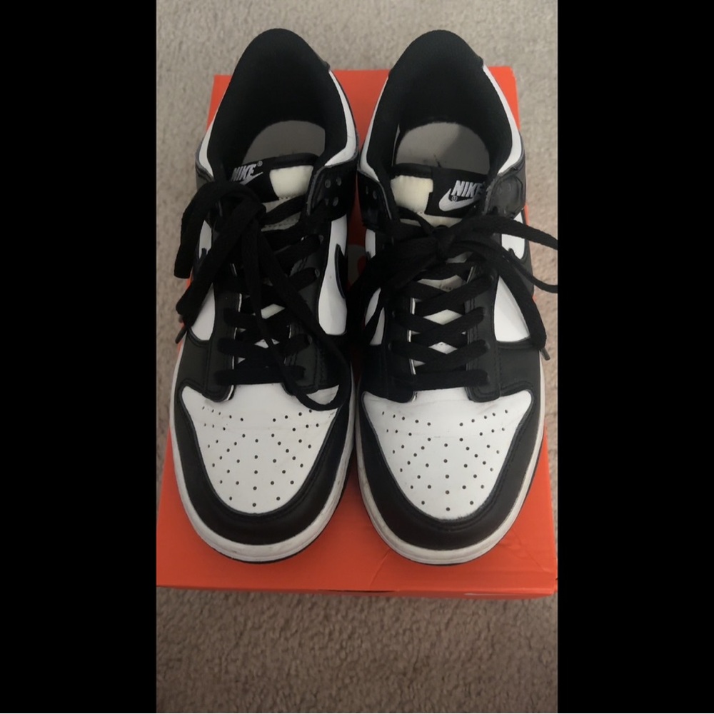 Nike Dunk Low Black and White Sneakers